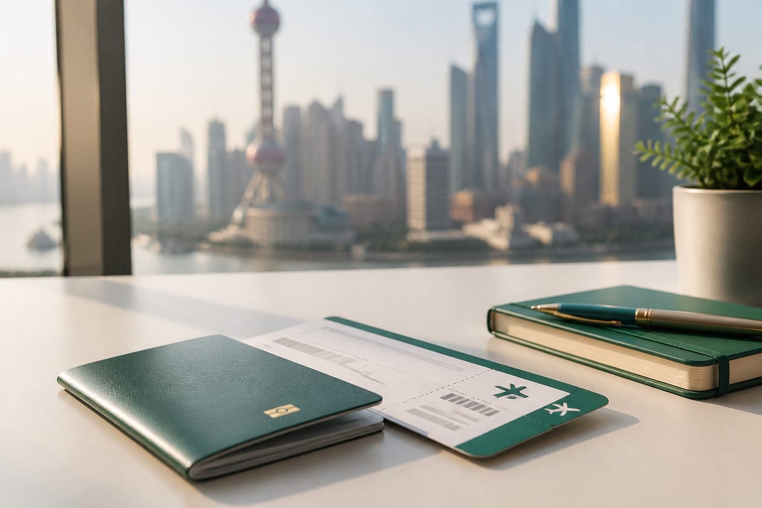 就诊行程准备示意